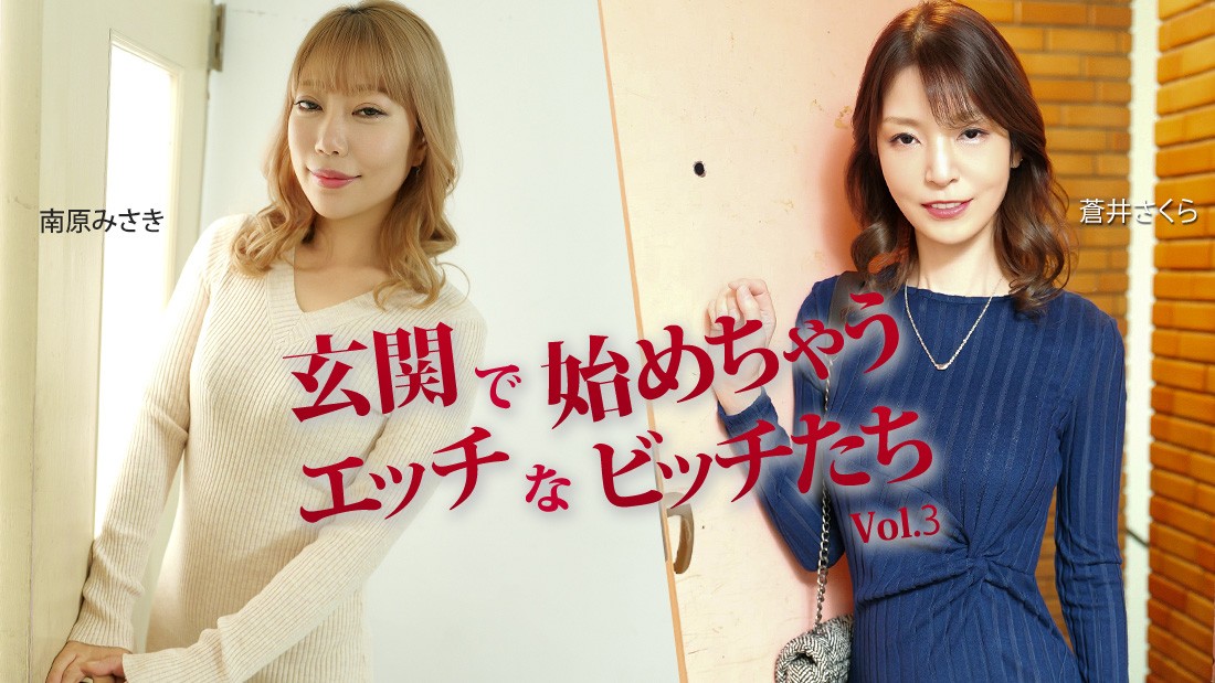HEYZO 3943 Naughty Bitches Who Start Right In The Foyer Vol. 3 – Sakura Aoi – Misaki Nanbara